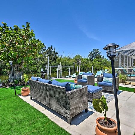 Waterfront Bradenton Home Heated Pool And Fire Pit Dış mekan fotoğraf
