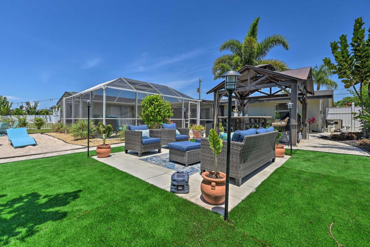 Waterfront Bradenton Home Heated Pool And Fire Pit Dış mekan fotoğraf